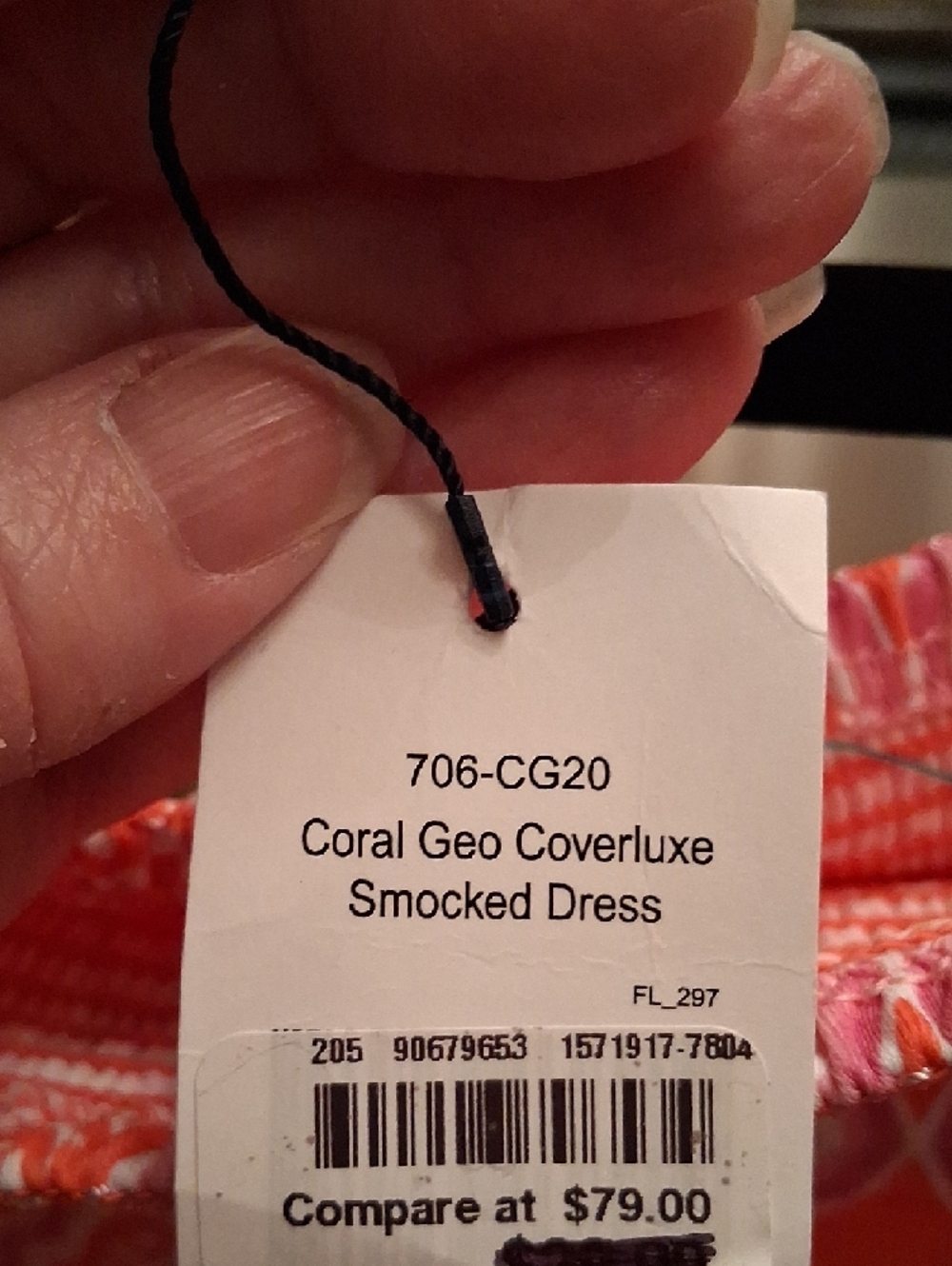 Cabana Life Pink Coral Off-Shoulder Tassel-Hem Mini Dress - Picture 10 of 16